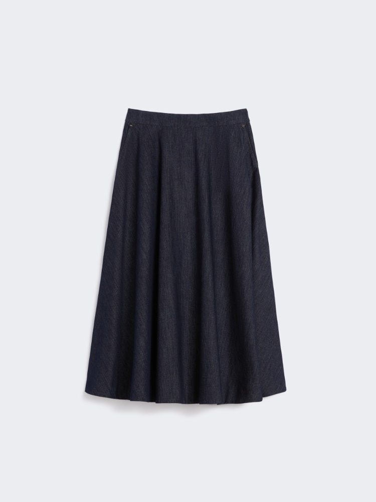 スカート S Max Mara S Max Mara Skirts Denim (2529106012600 10275001) S MAX MARA SKIRTS DENIM (S Max Mara/スカート