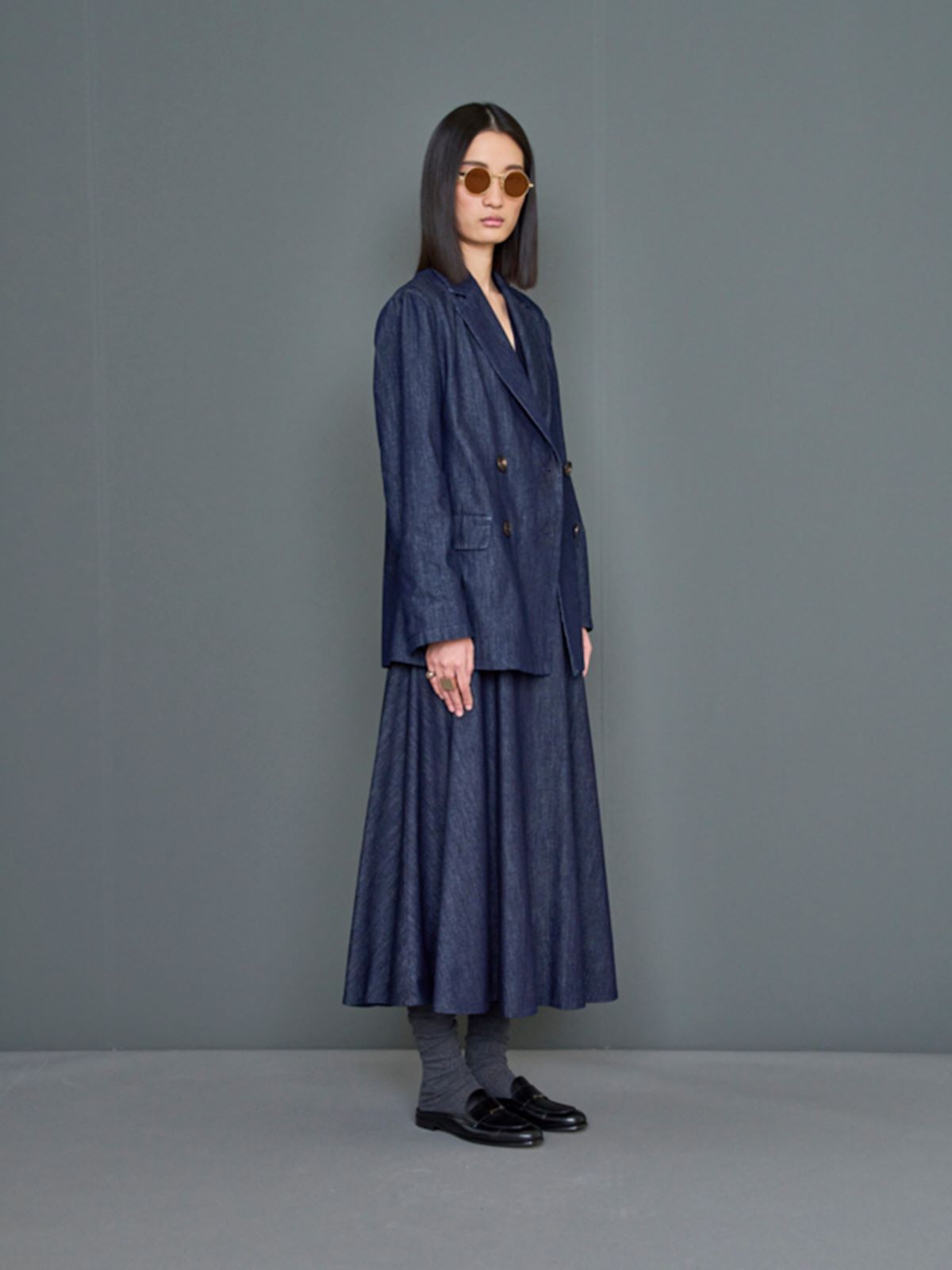 Flared denim skirt + ULTRAMARINE - Max Mara