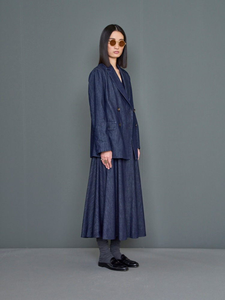 Flared denim skirt + ULTRAMARINE - Max Mara