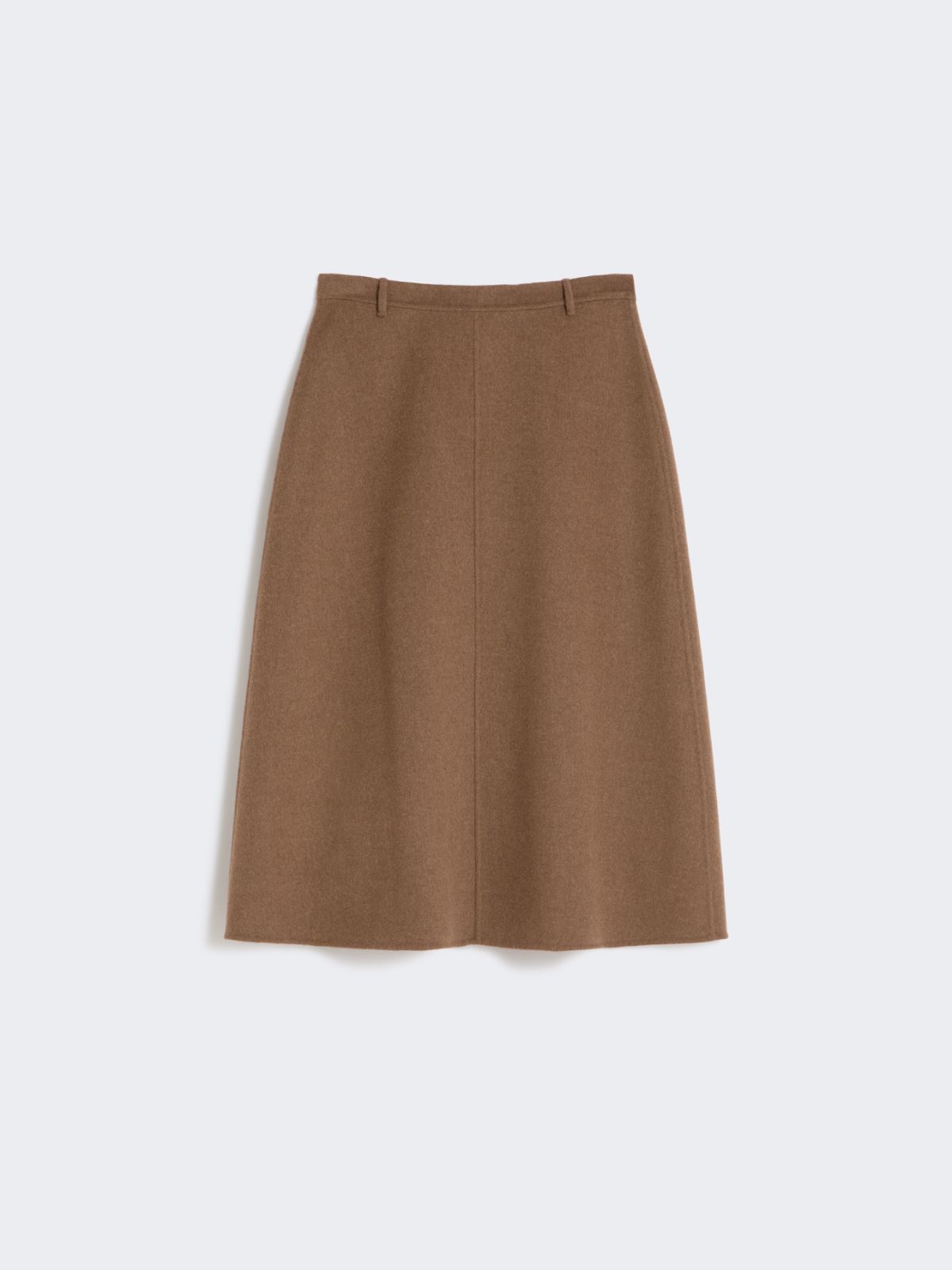 Flared wool skirt - BROWN - Max Mara - 8