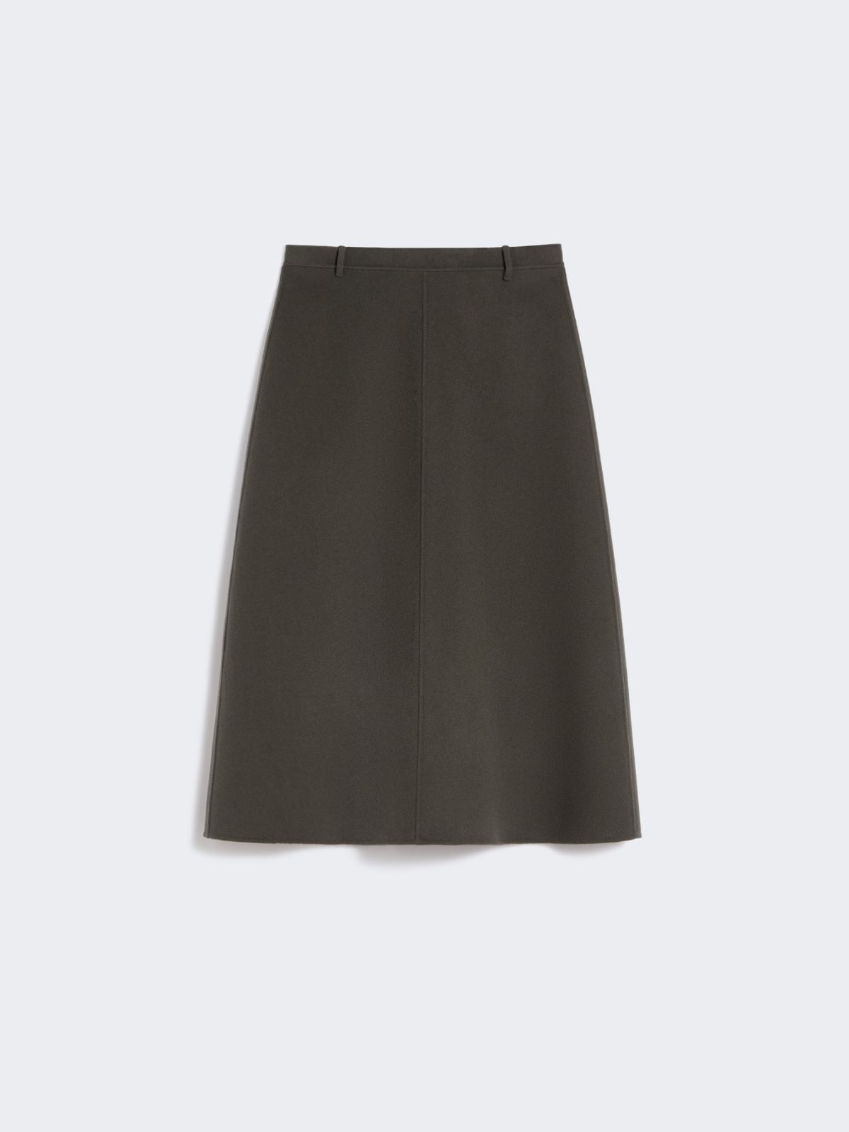 Flared wool skirt - GREEN - Max Mara - 8