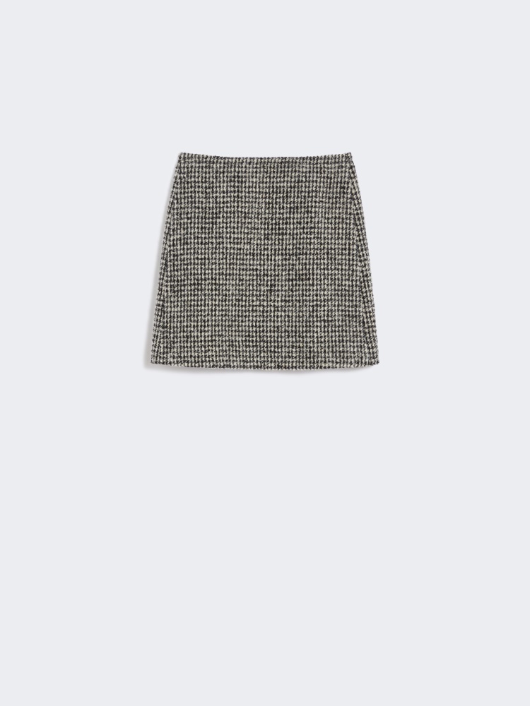 Minifalda de lana y alpaca - NEGRO - Max Mara