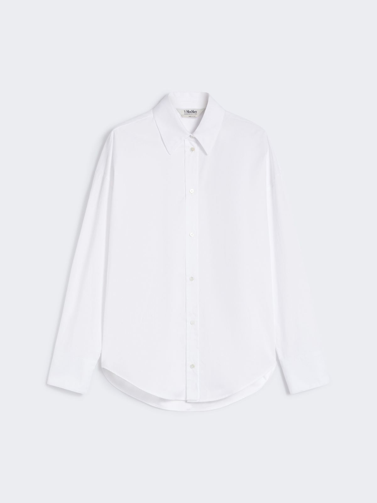 Cotton Oxford shirt - WHITE - Max Mara - 8