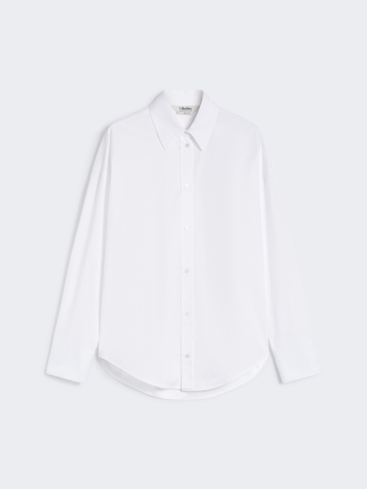 Camisa de Oxford de algodón - BLANCO - Max Mara