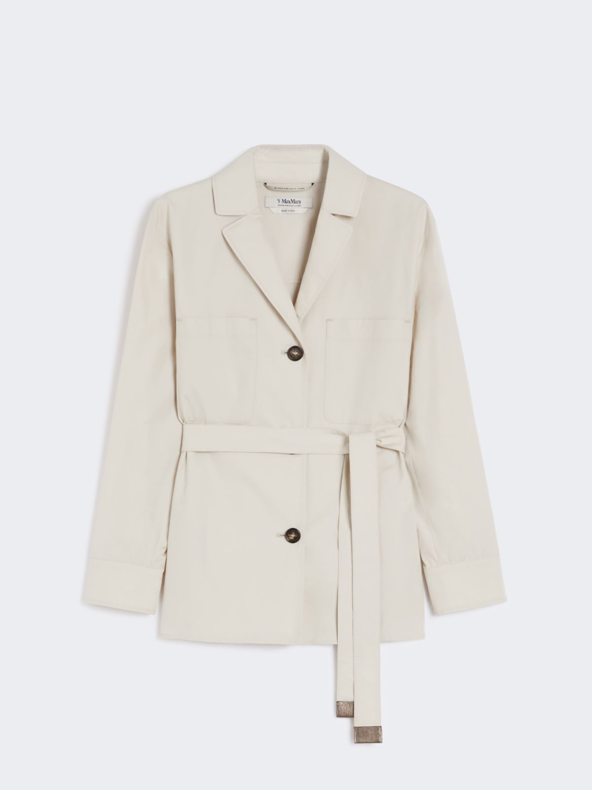 카를라 코튼 셔츠 - ECRU - Max Mara - 8