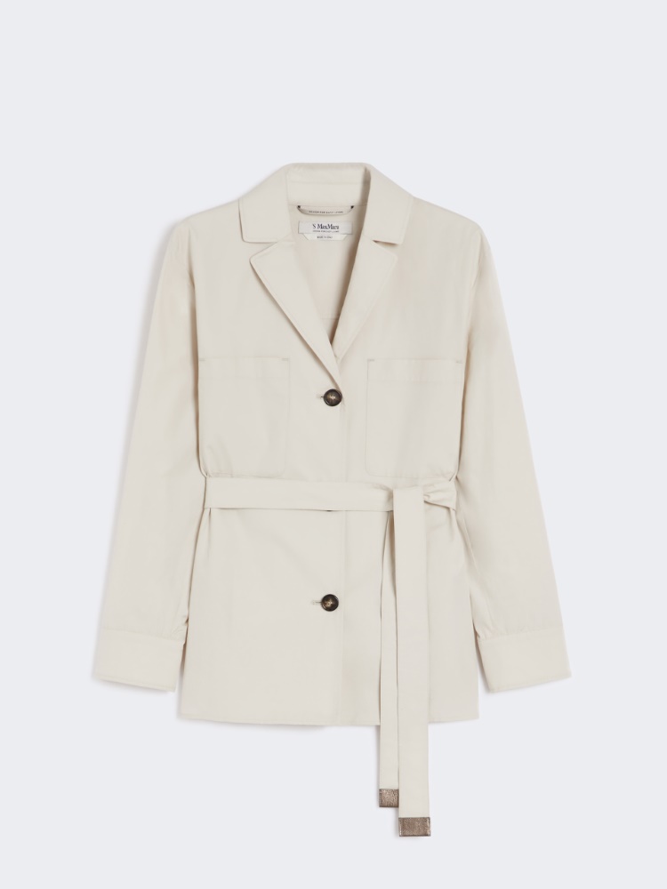 카를라 코튼 셔츠 - ECRU - Max Mara