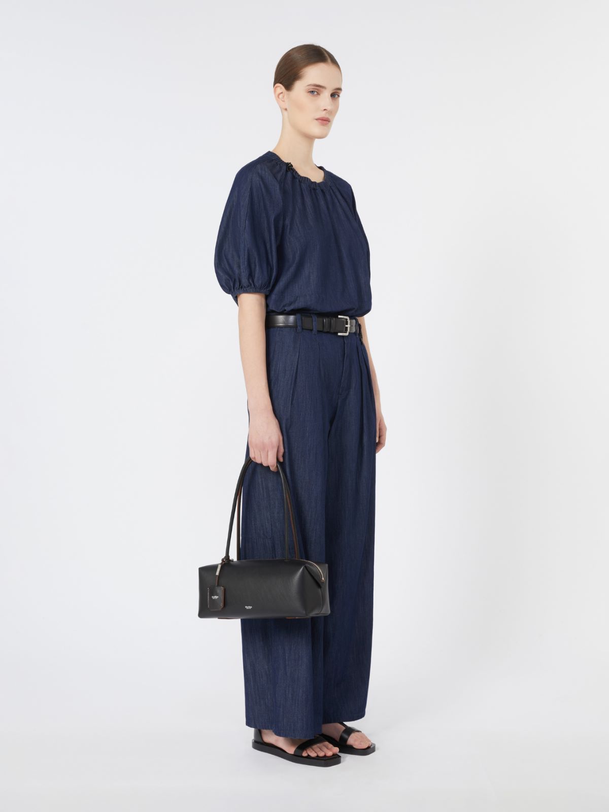 Lightweight denim blouse - MIDNIGHTBLUE - Max Mara