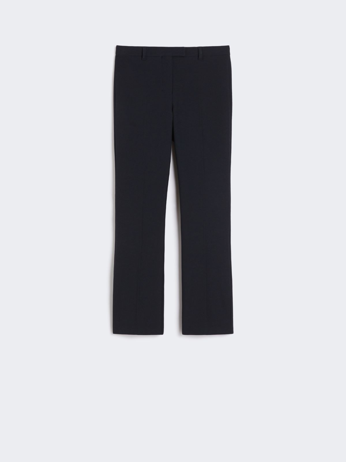 Spodnie z elastycznej mieszanki bawełny - CIEMNOGRANATOWY - Max Mara - 8