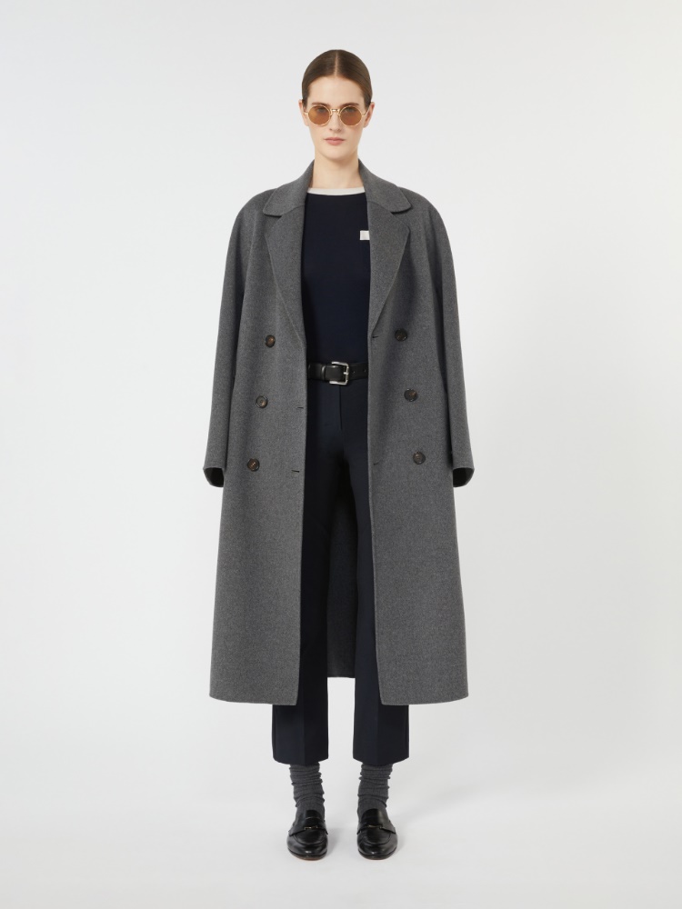 Hose aus Baumwollmischgewebe mit Stretchanteil - NACHTBLAU - Max Mara - 2