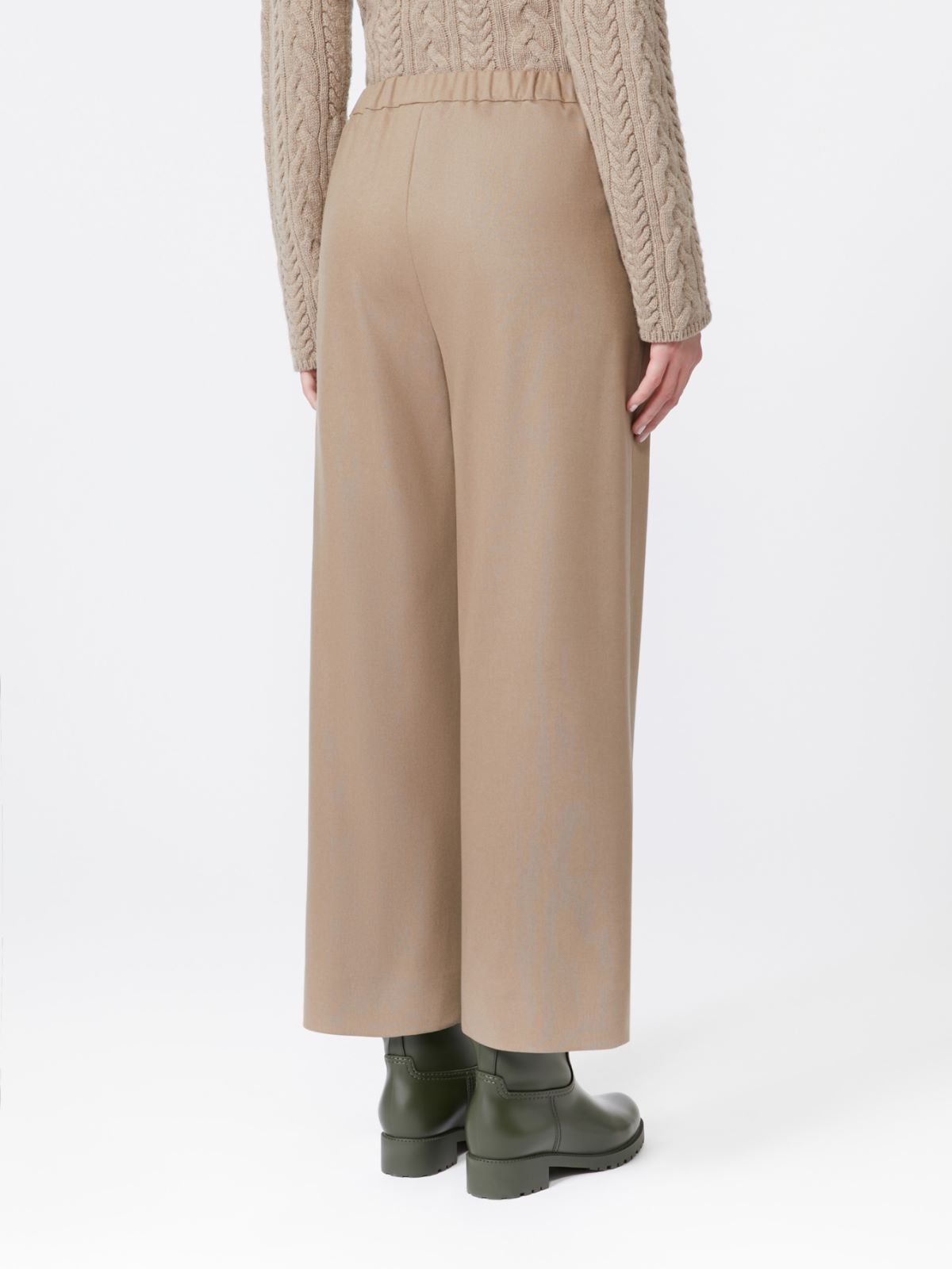 Wełniane joggery - BISZKOPTOWY - Max Mara - 3