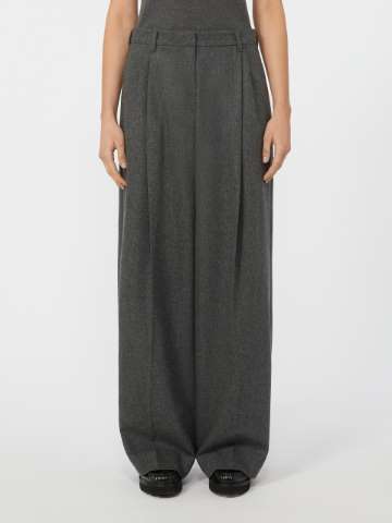 パンツ MAX MARA Woman Pants Grey 2421786042600 001 Grey pants female | Max Mara