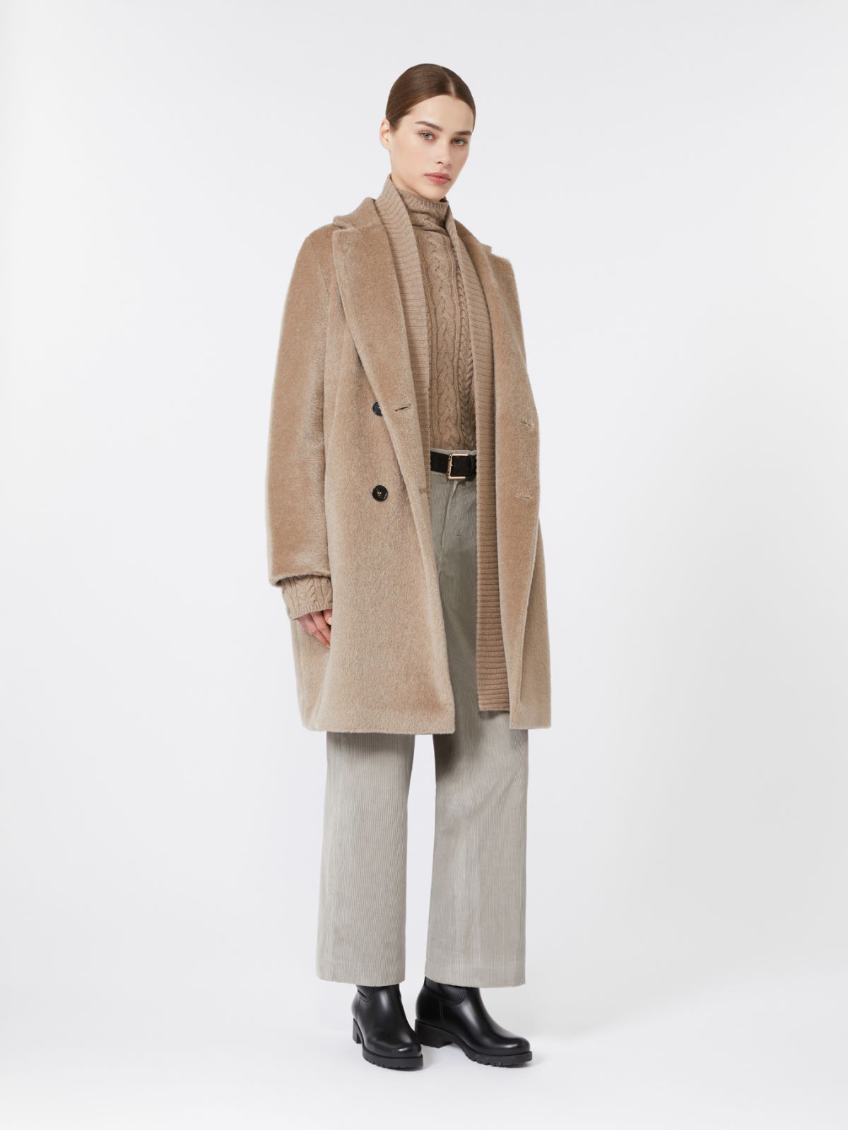 에네이데 코듀로이 팬츠 + PEARL GREY - Max Mara