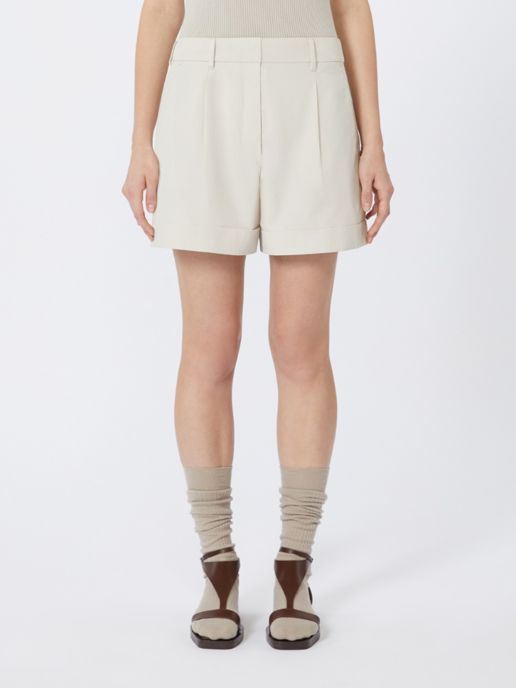 DT★Max Mara★nunzio コットンキャンバスミニショーツ 9146015106018-b-