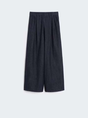 パンツ MM Max Mara Woman Pants Blue 2516131027600 004 Blue pants | Max Mara