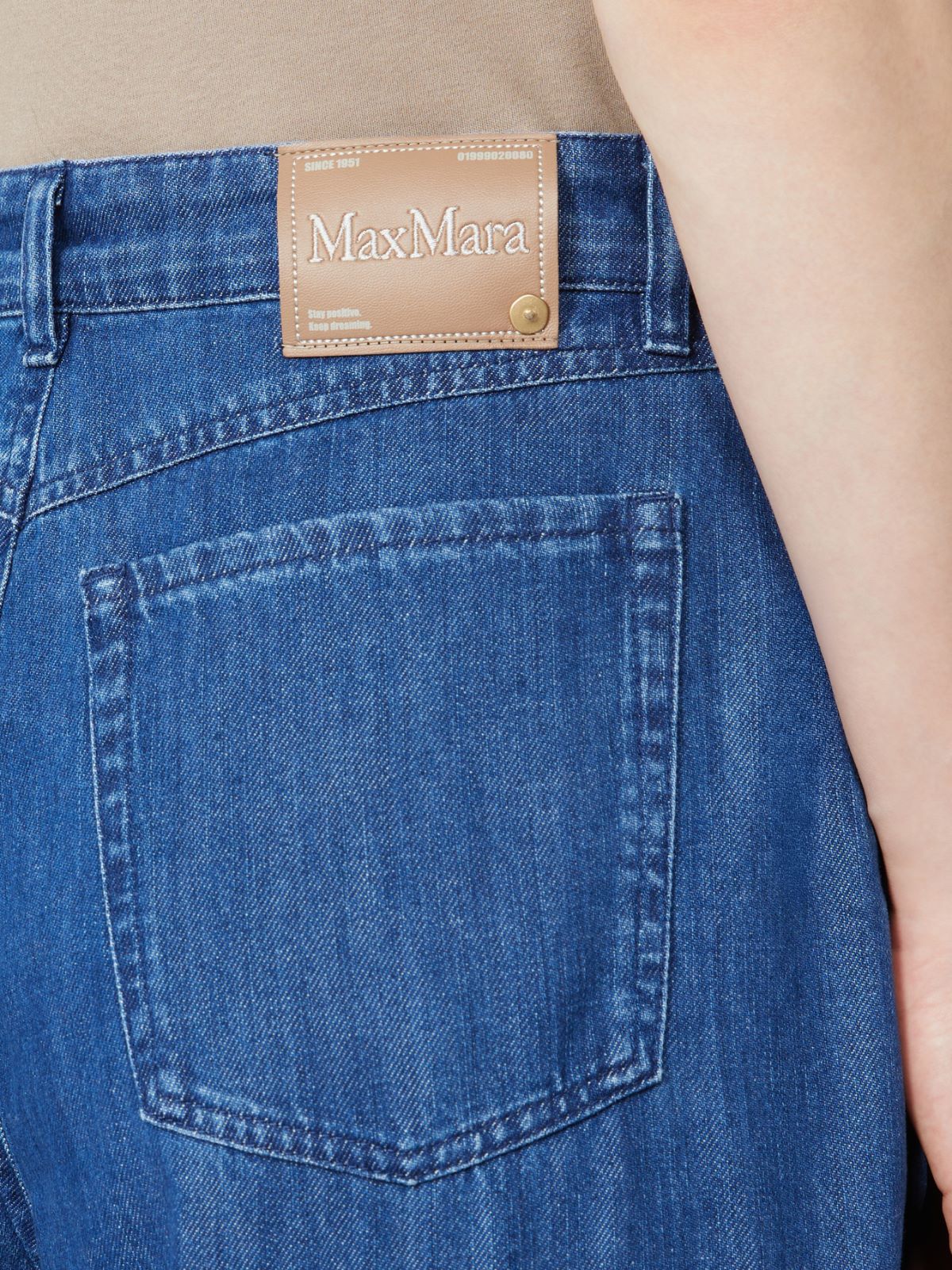 Washed denim jeans - ULTRAMARINE - Max Mara - 4