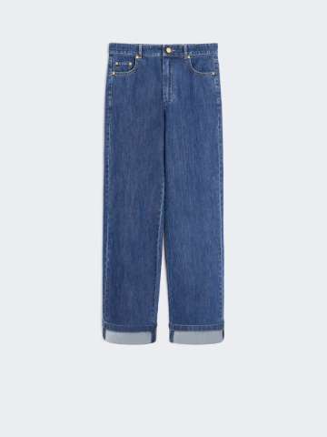 デニム・ジーパン S MAX MARA JEANS BLUE S Max Mara Zendaya wide-leg jeans S Max Mara