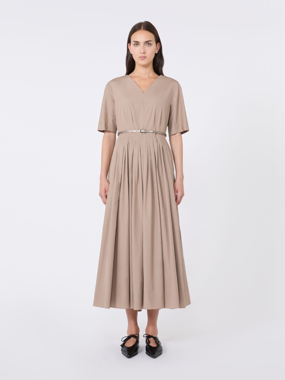 Long cotton dress - TURTLEDOVE - Max Mara - 2