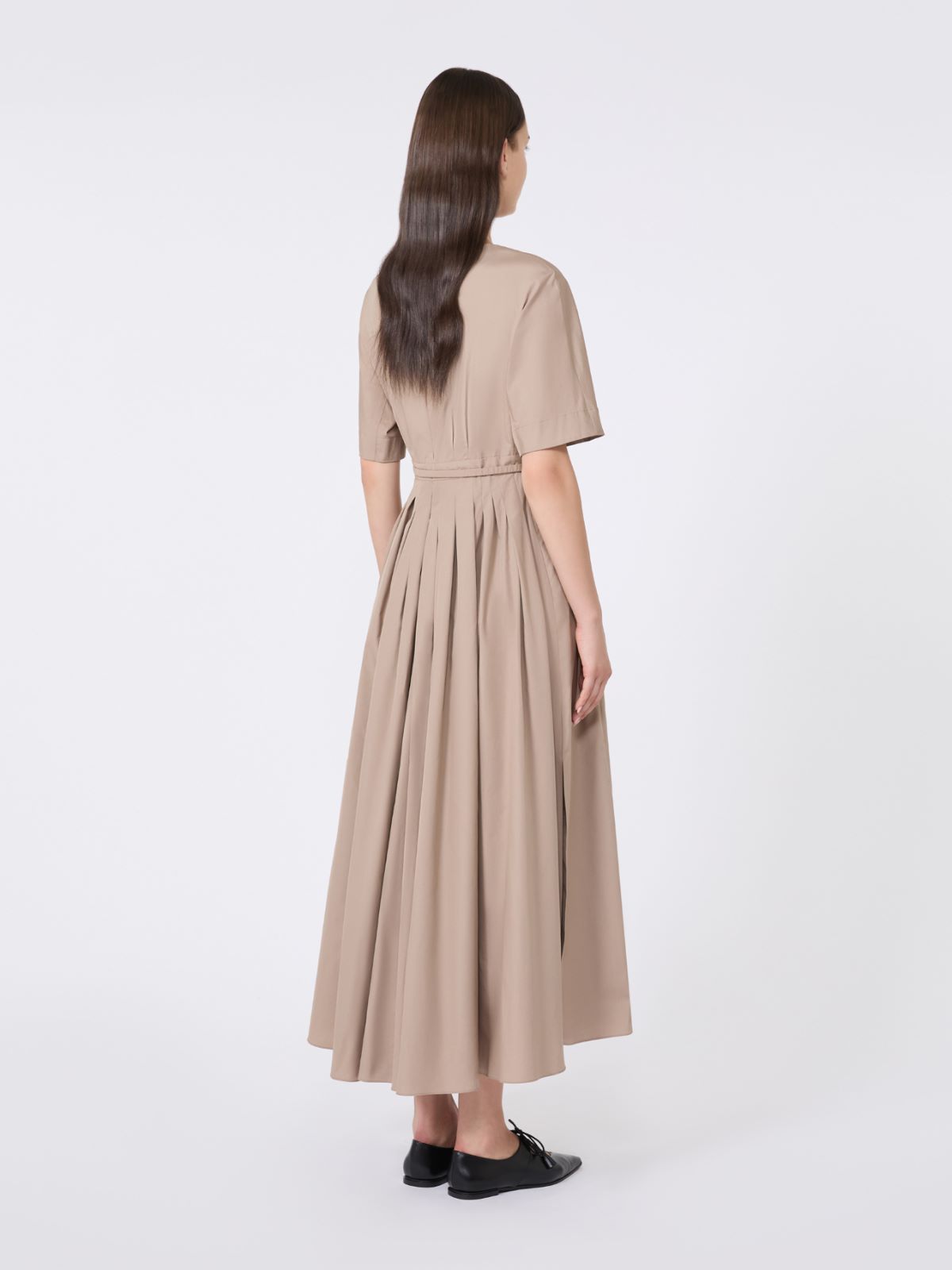Long cotton dress - TURTLEDOVE - Max Mara - 3