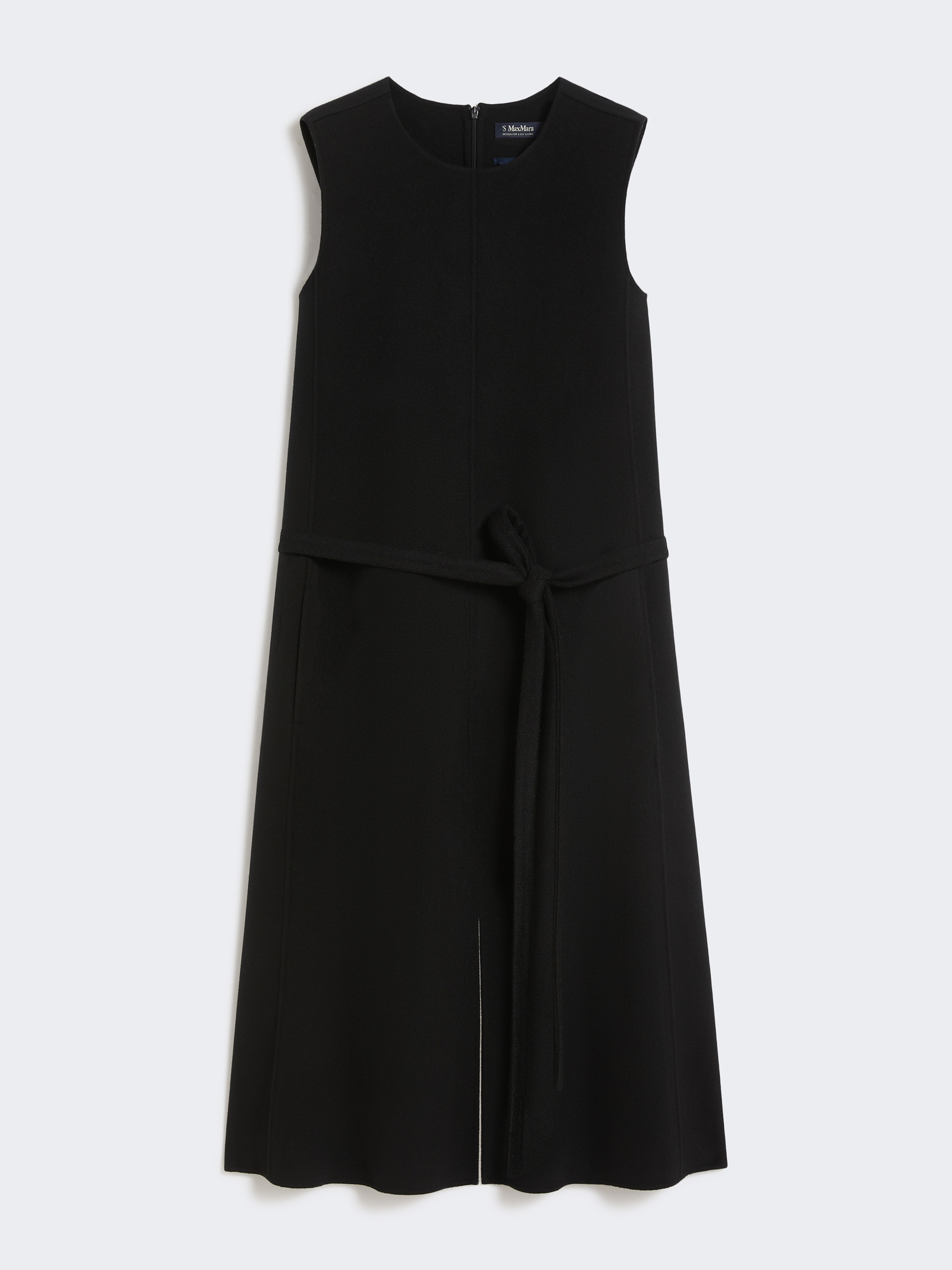 [シッシ] ピュア ウール ダブルフェイス ドレス - BLACK - Max Mara - 6