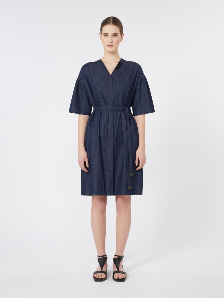 DT★Max Mara★dalila コットンデニムドレス 9226035206001-b-