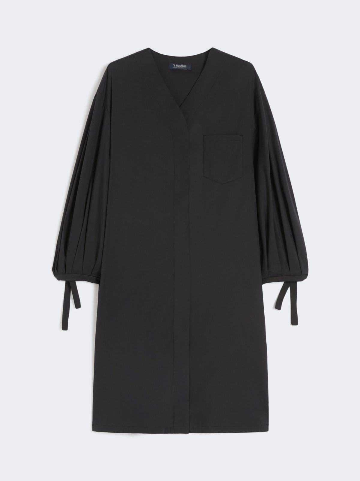 [オッターヴィア] コットン ポプリン ドレス - BLACK - Max Mara - 9