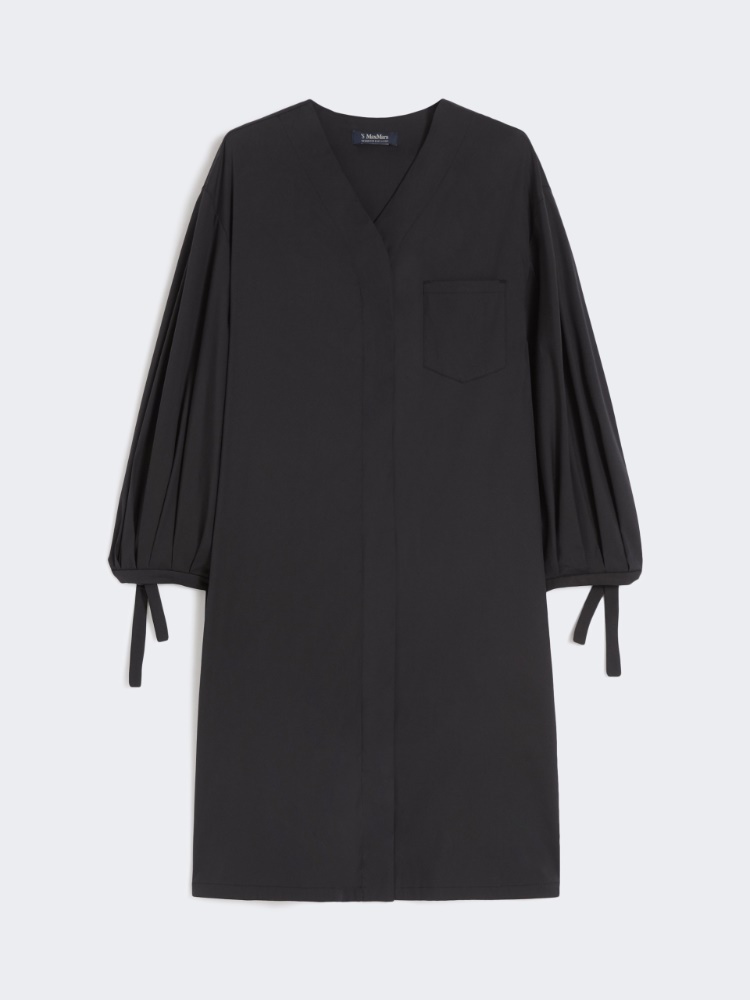 「MAX MARA」織地 ミディ丈ワンピース Max Mara - 美品 マックスマーラ Max Mara ワンピース 七分袖 総