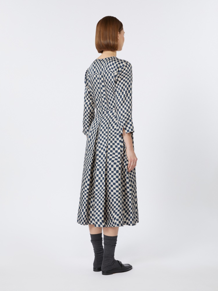 'S MAX MARA GIADA プリントシルクシュミエ S Max Mara Giada Printed Silk Shirt Dress | Liberty