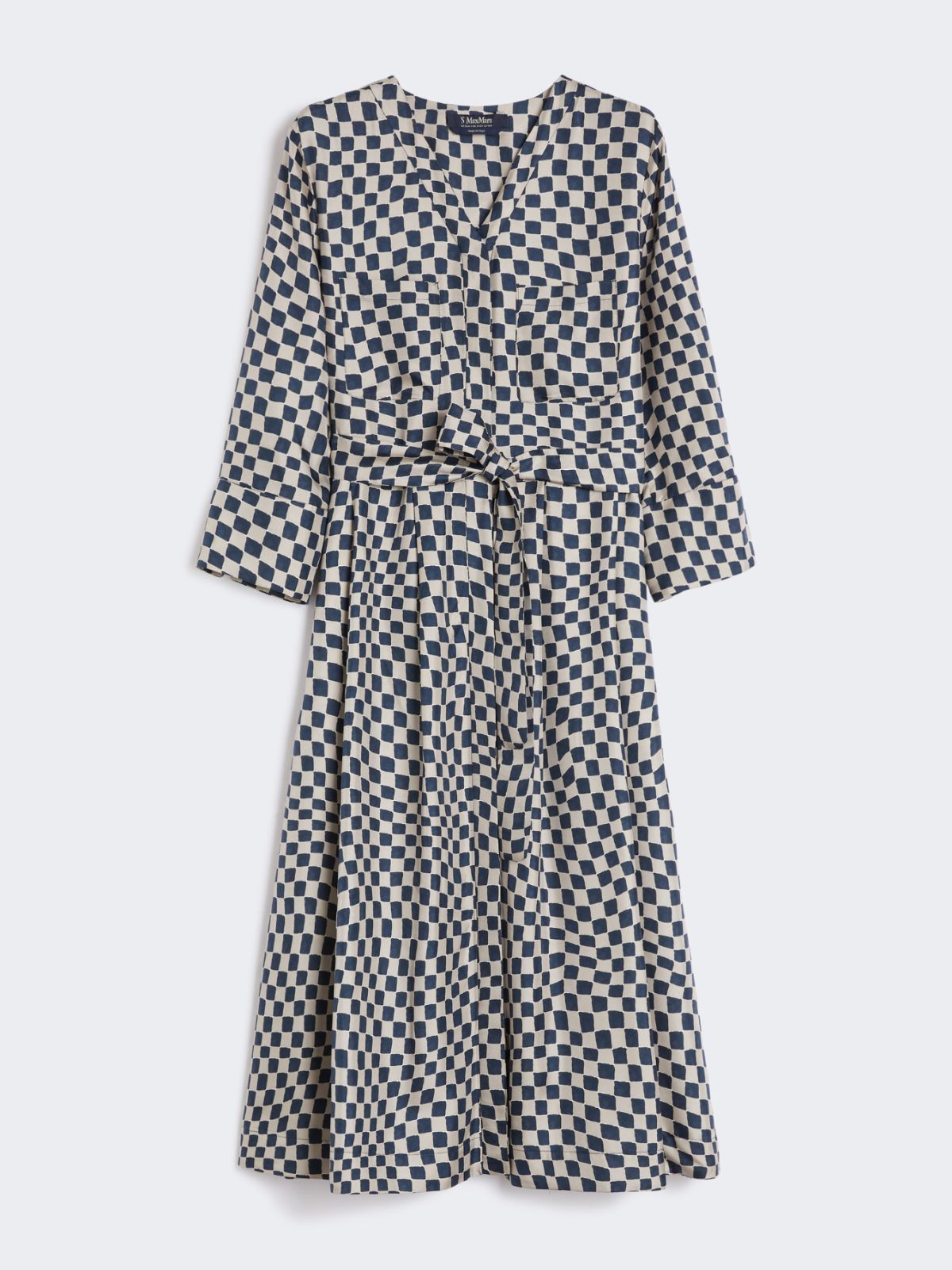 지아다 실크 드레스 - ULTRAMARINE - Max Mara - 8