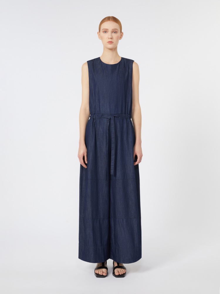 オールインワン・サロペット MAX MARA STUDIO Woman Jumpsuits Blue 2516241013600 067 6246015306005-b-