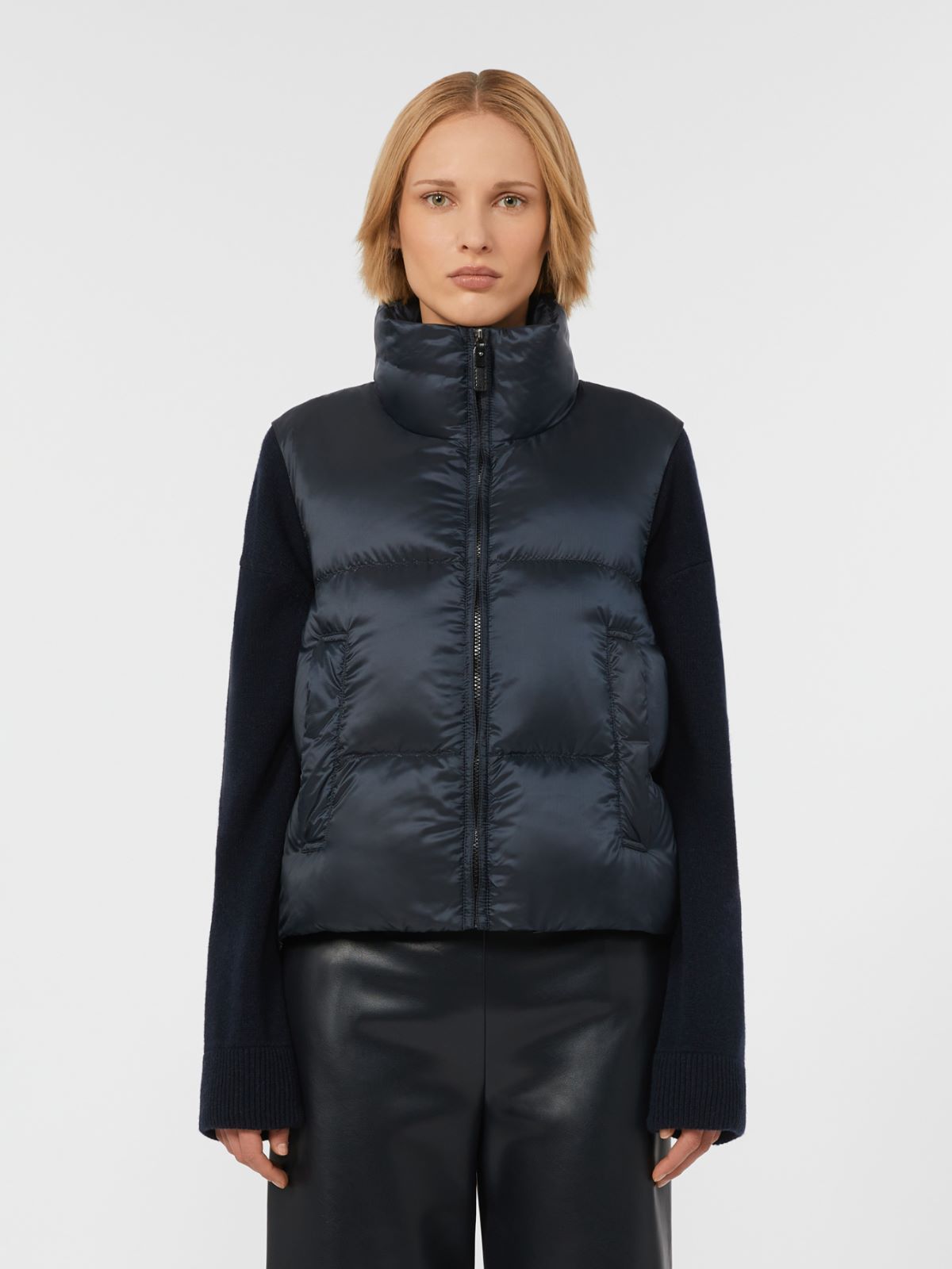 Padded gilet in water-repellent technical fabric - MIDNIGHTBLUE - Max Mara - 2