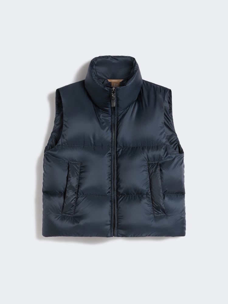 Padded gilet in water-repellent technical fabric - MIDNIGHTBLUE - Max Mara