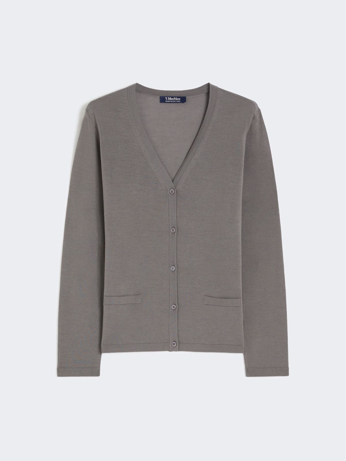 케냐 버진울 가디건 - DARK GREY - Max Mara - 8