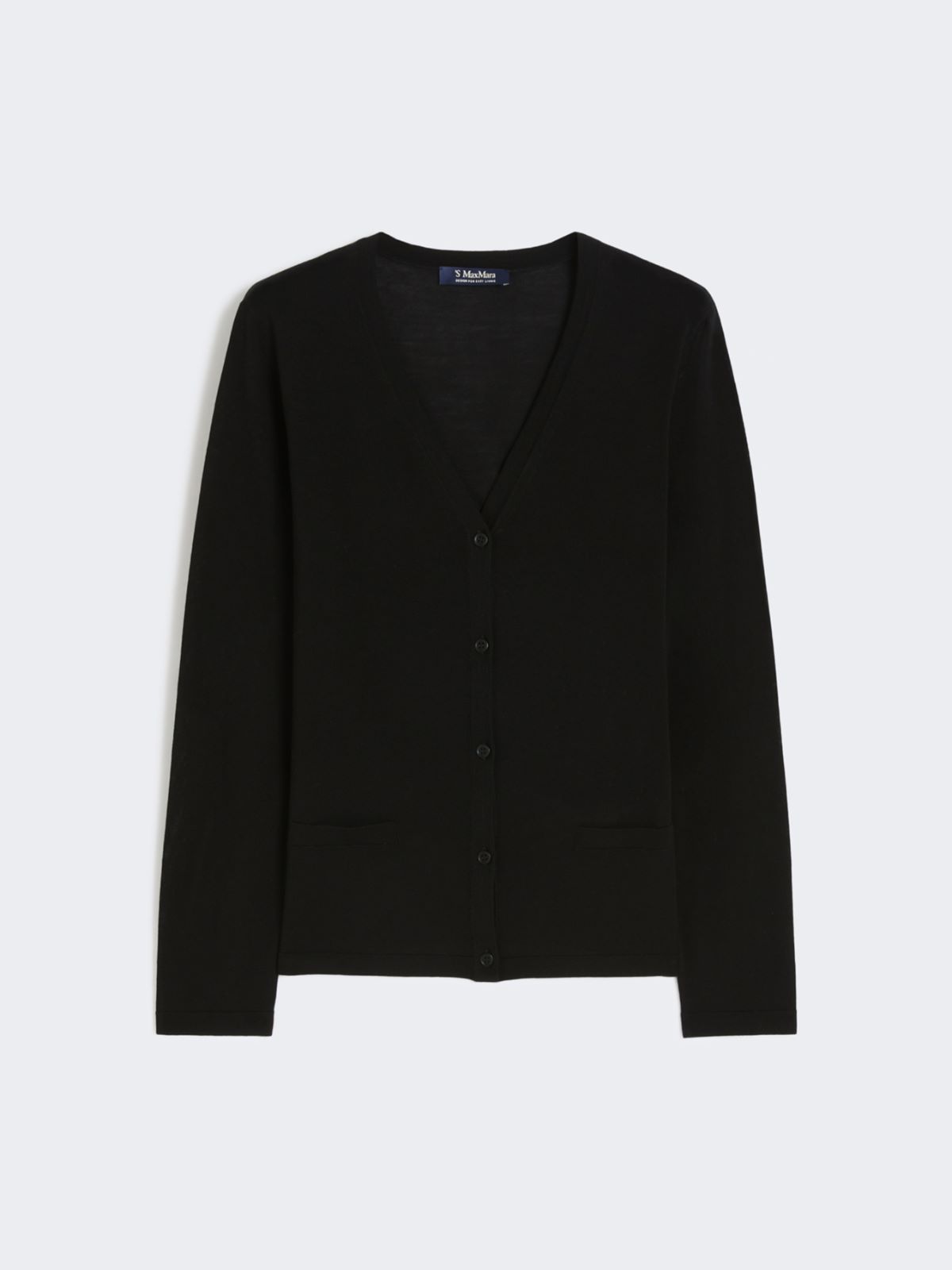 [ケニア] ピュア ウール カーディガン - BLACK - Max Mara - 8