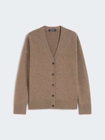 【関税＆送料込み】Max Mara Wool Tricot Cardigan Mohair yarn cardigan, sand | 