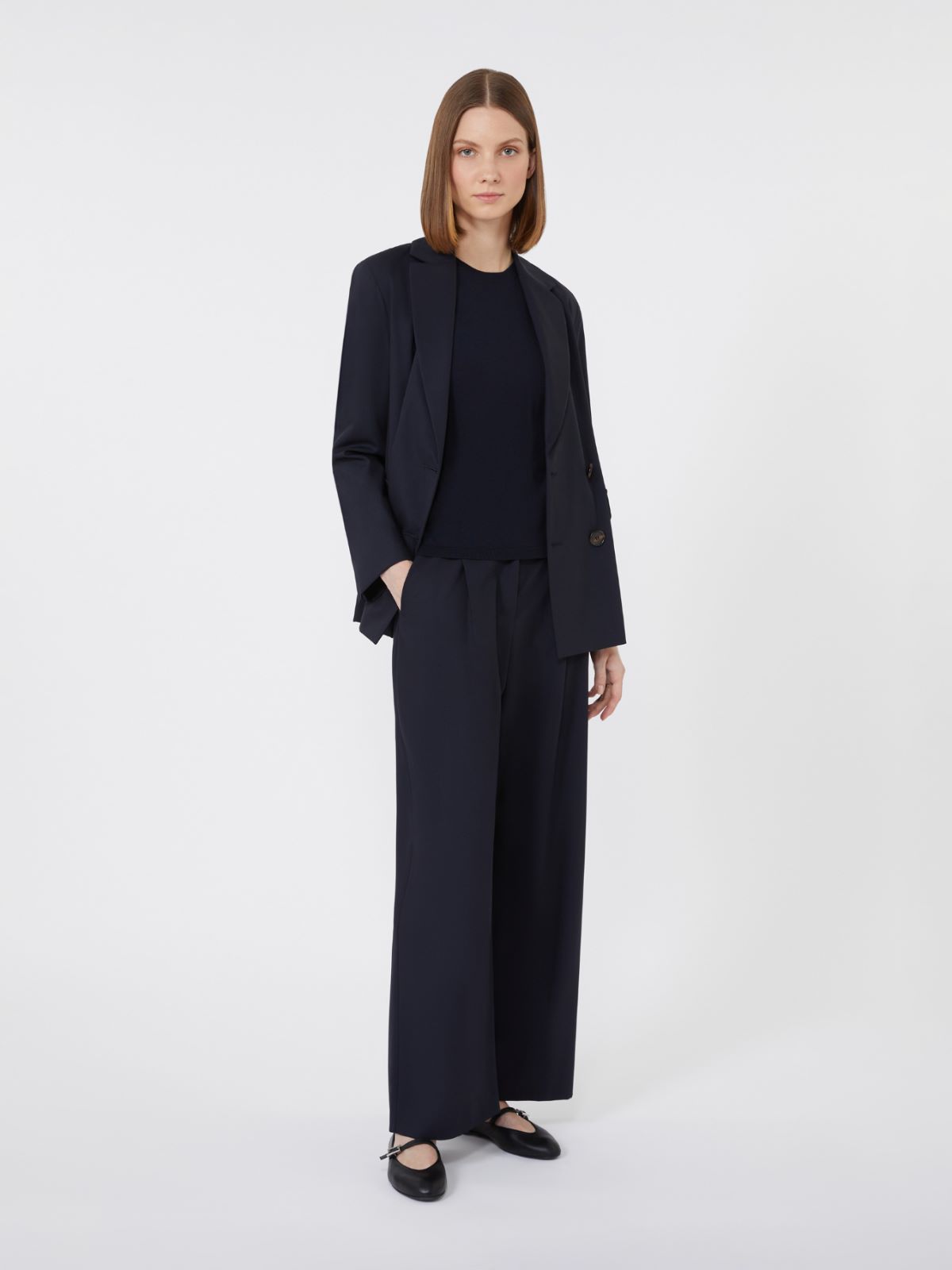Weekend Max Mara Oncia ウールダブルフェイスコート (Weekend