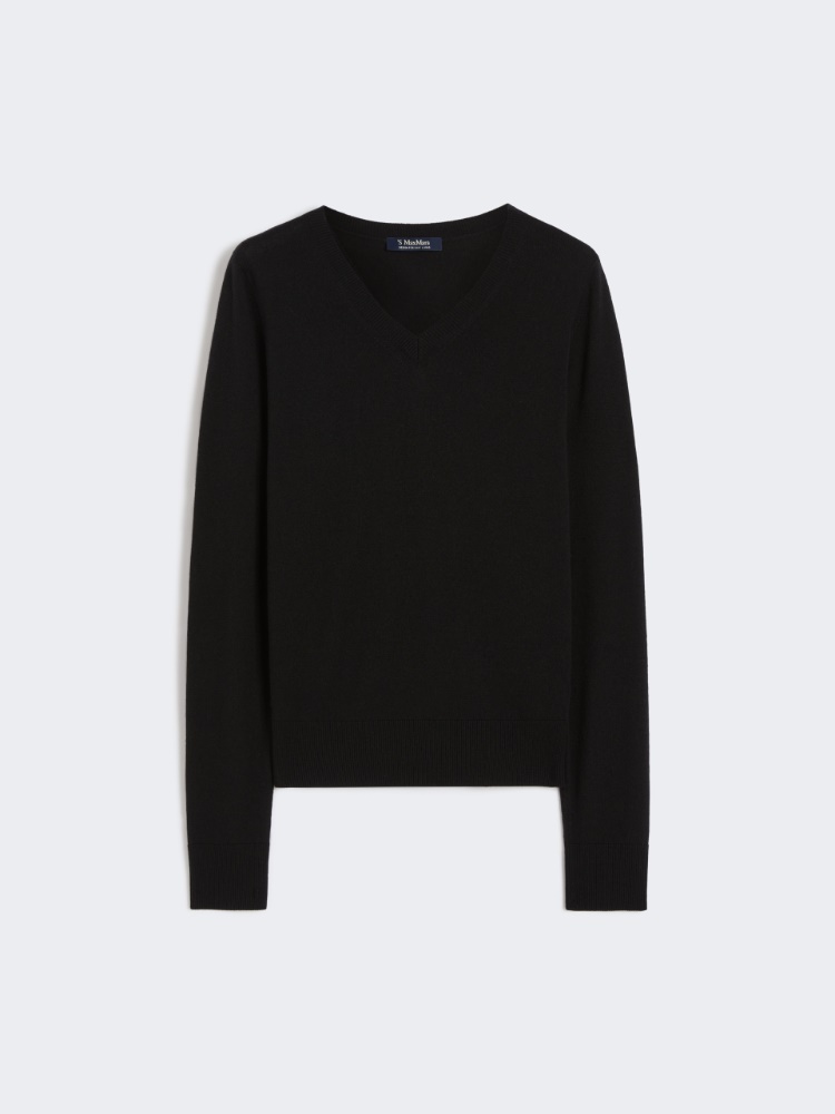 Wool yarn sweater - BLACK - Max Mara