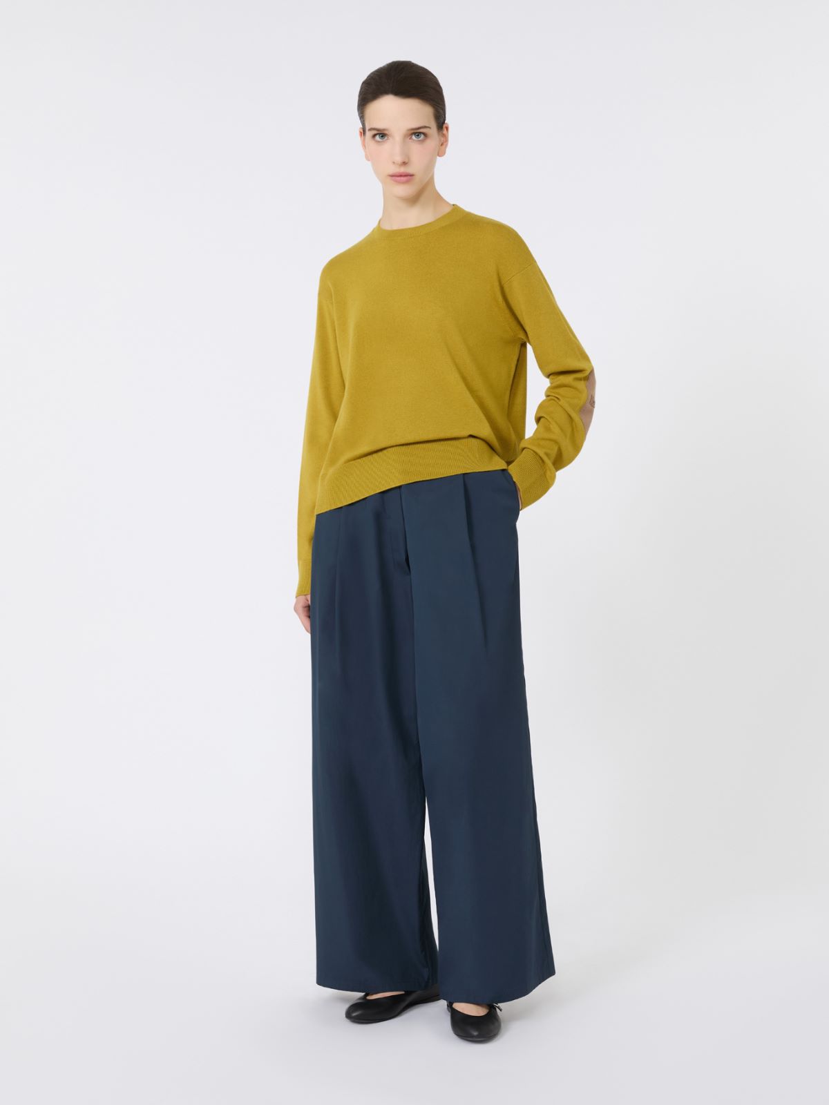 에코 울 스웨터 - MUSTARD - Max Mara