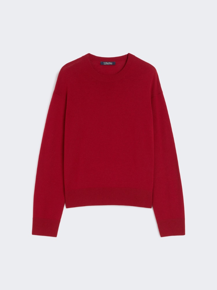 에코 울 스웨터 - 빨간색 - Max Mara