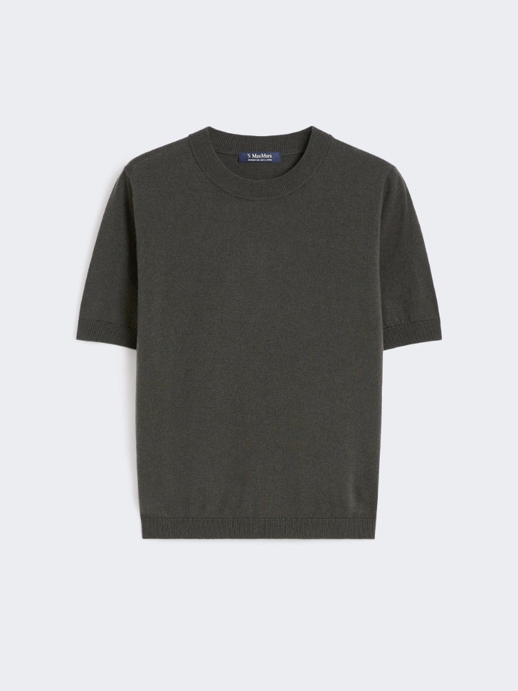 [ジャスト] ピュア ウール ニット - MOSS GREEN - Max Mara