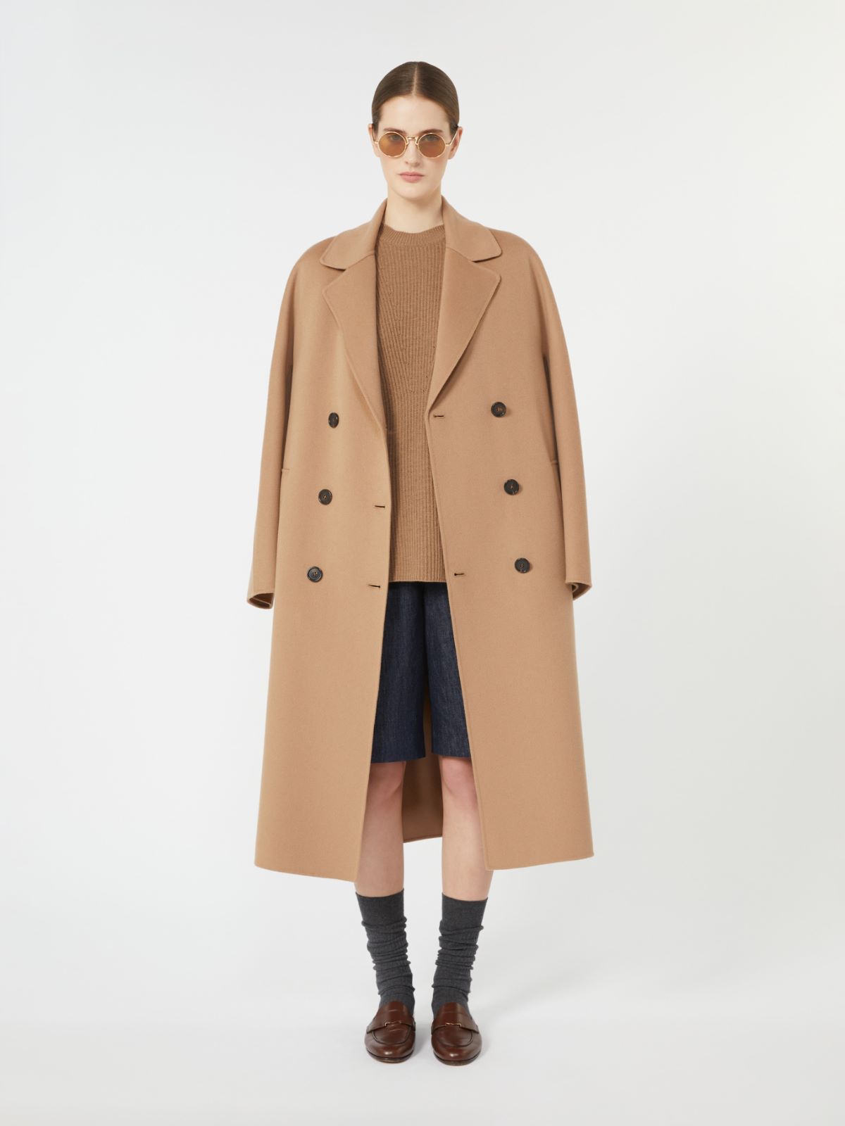 Rib-knit wool sweater - CAMEL - Max Mara - 8