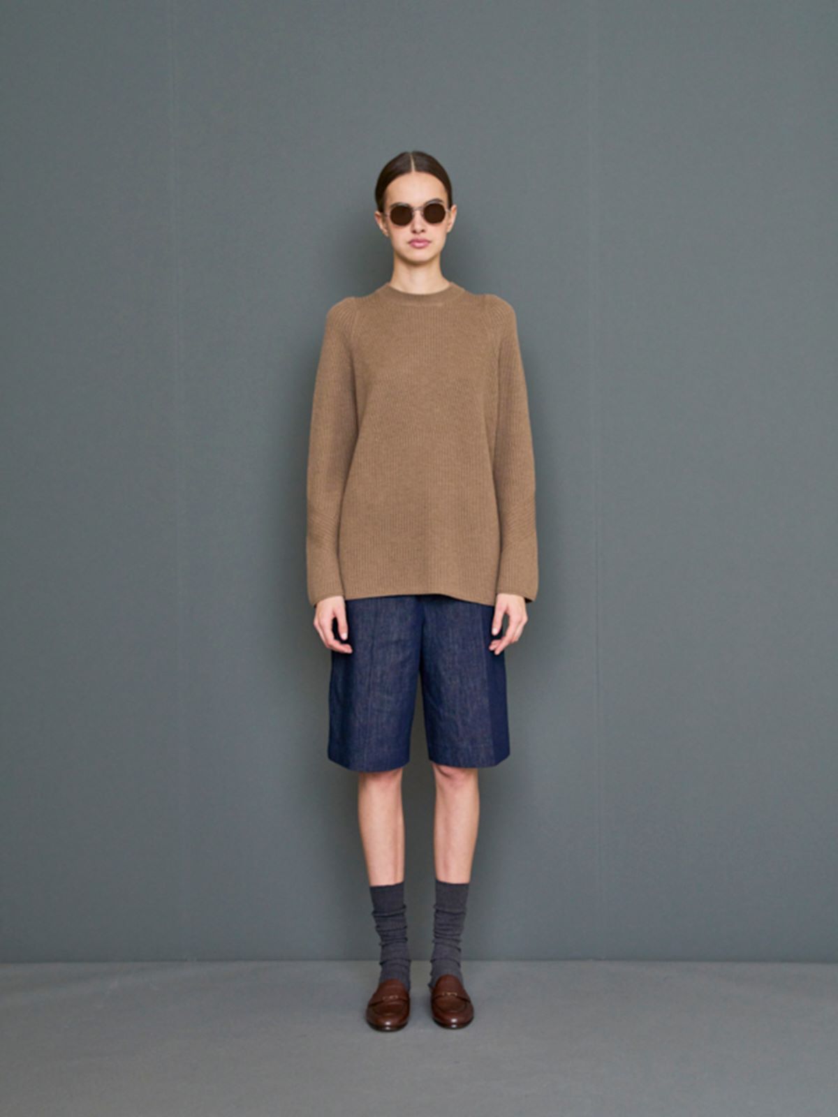 Rib-knit wool sweater - CAMEL - Max Mara
