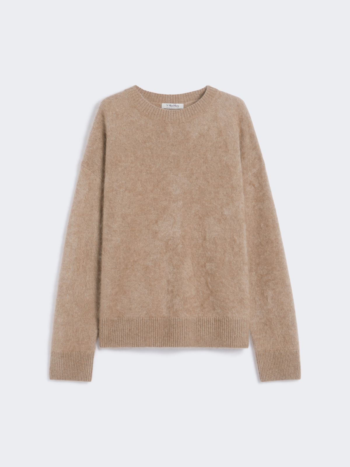 Brushed cashmere jumper - BEIGE - Max Mara - 9