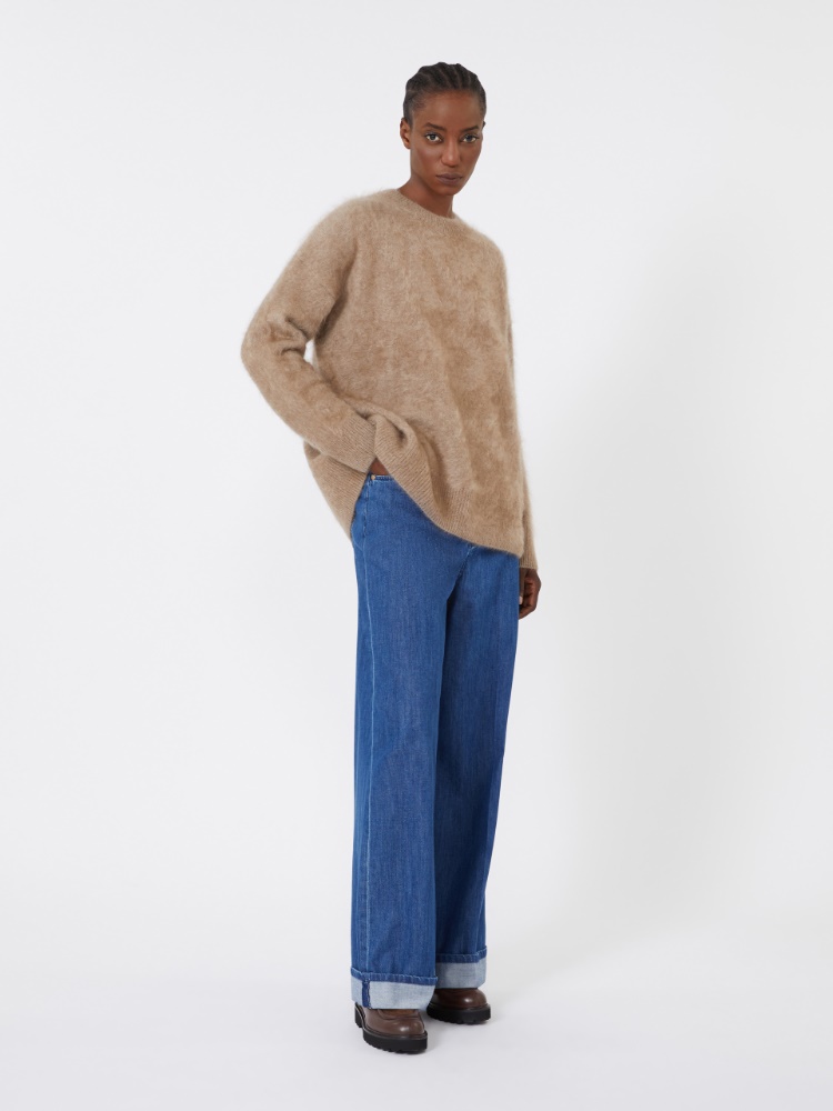Jersey de cachemira cepillada - BEIGE - Max Mara