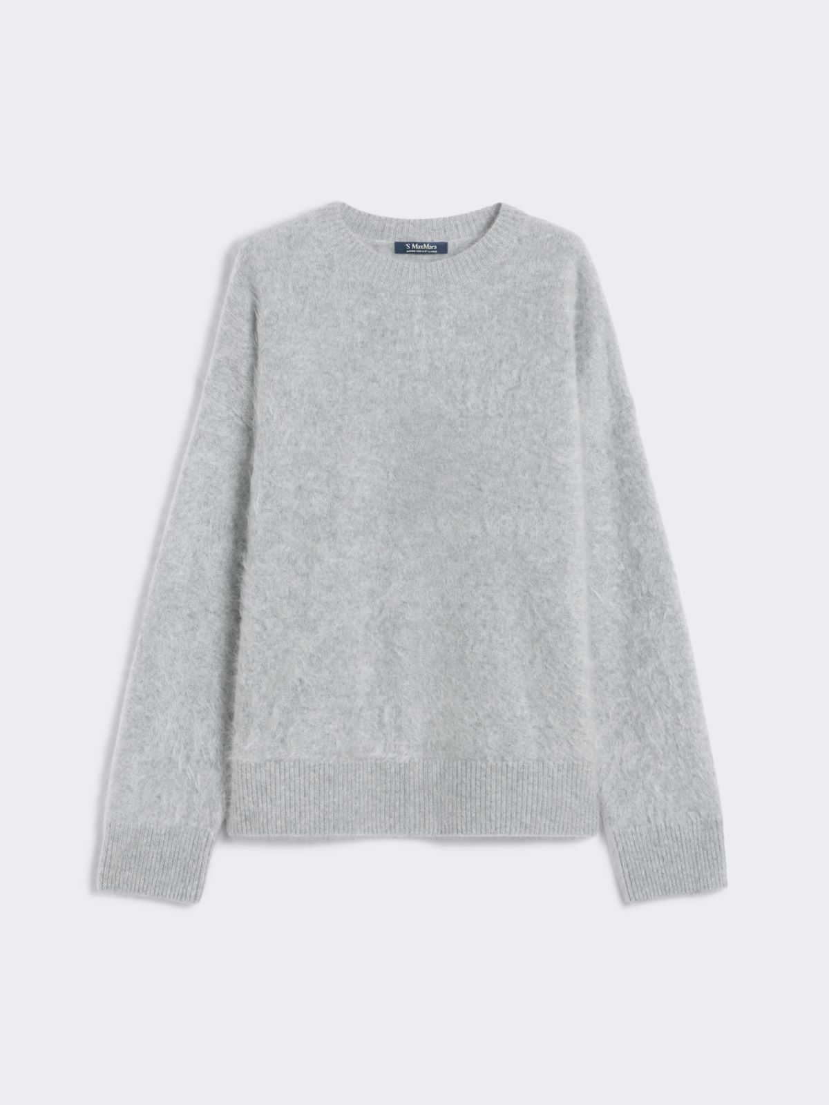 Brushed cashmere jumper - PEARL GREY - Max Mara - 9