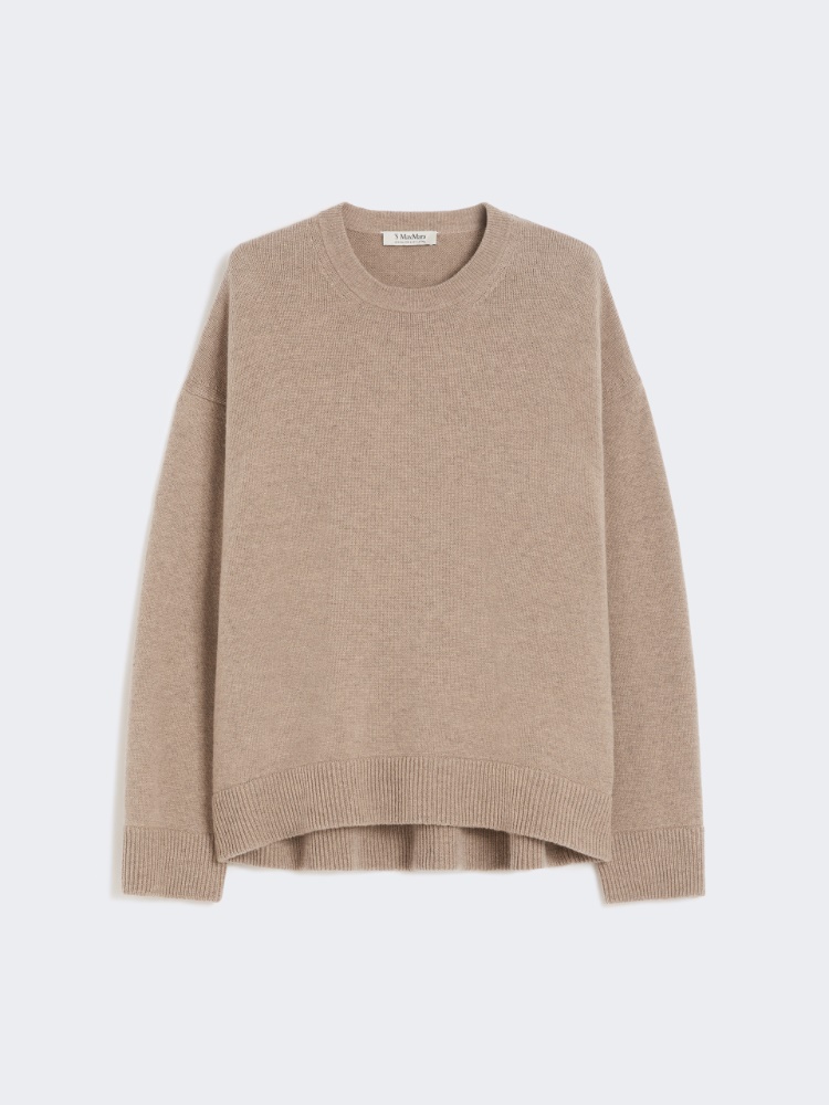 Weicher Pullover aus Wolle und Kaschmir - BEIGE - Max Mara