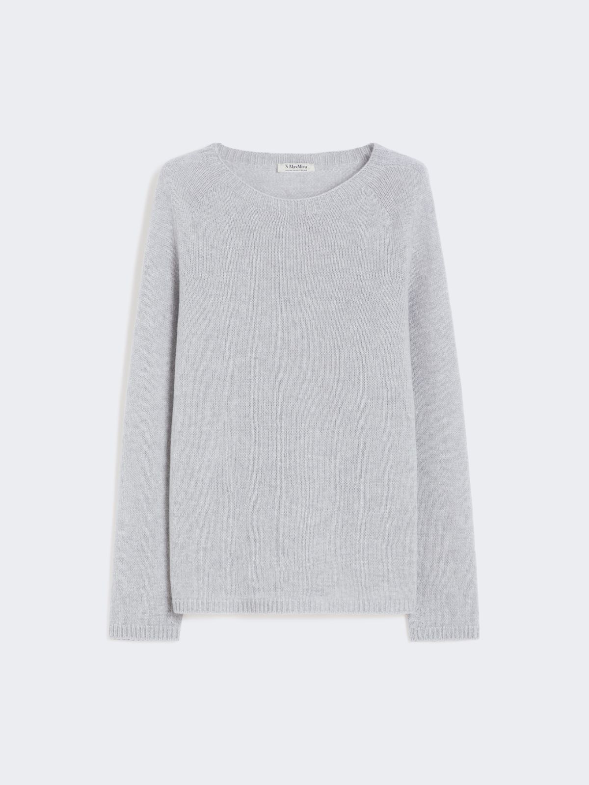 Comfortable wool and cashmere sweater - PEARL GREY - Max Mara - 9