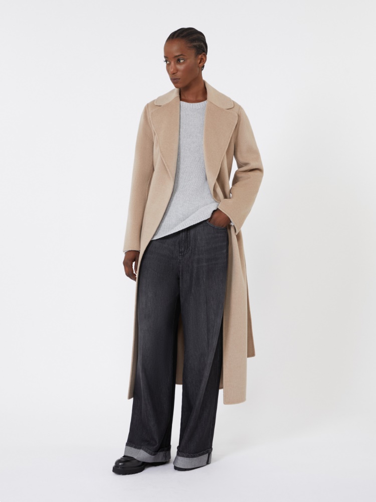 Comfortable wool and cashmere sweater - PEARL GREY - Max Mara