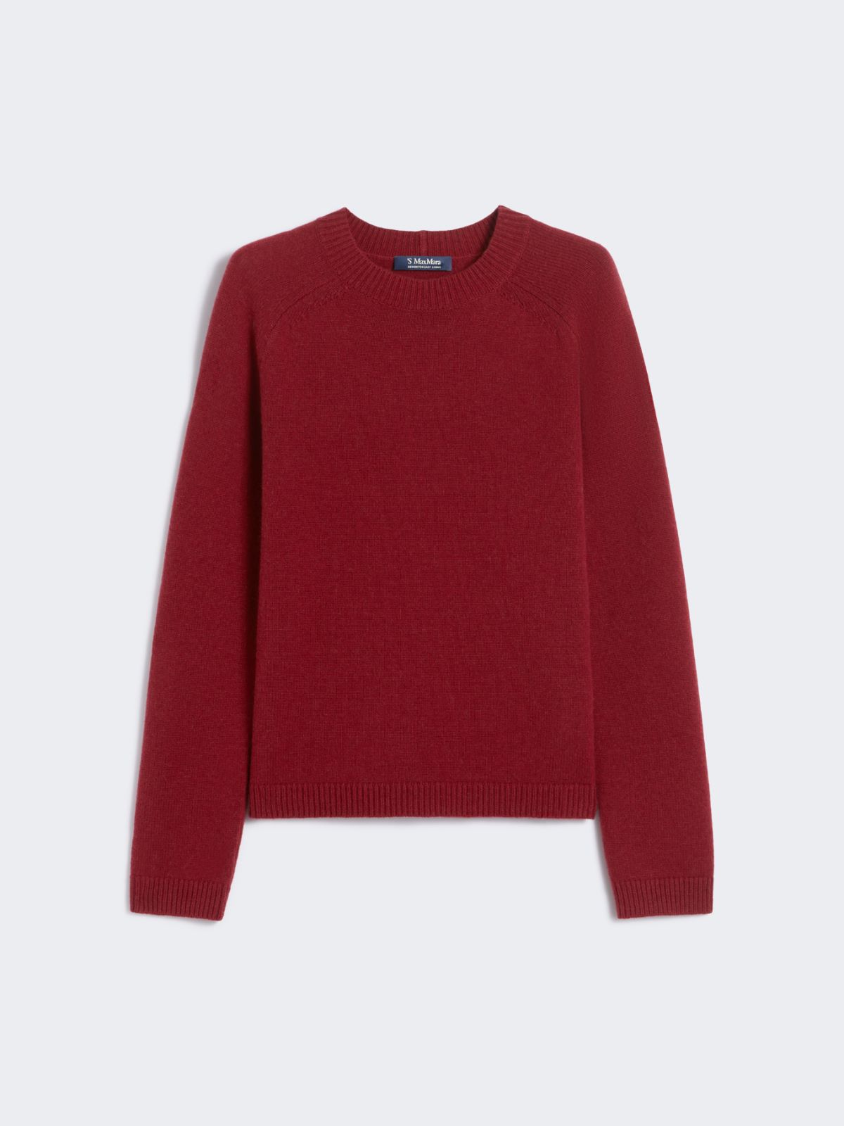 Wool and cashmere crew-neck sweater - RED - Max Mara - 9