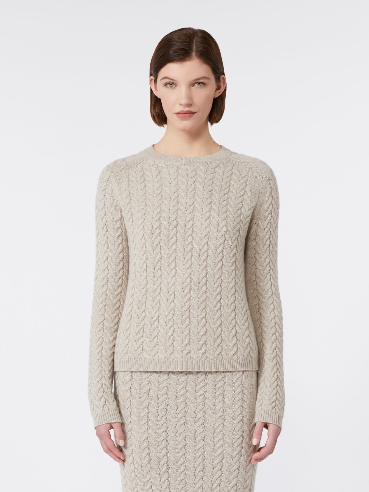 Wool and cashmere sweater - SAND - Max Mara - 2
