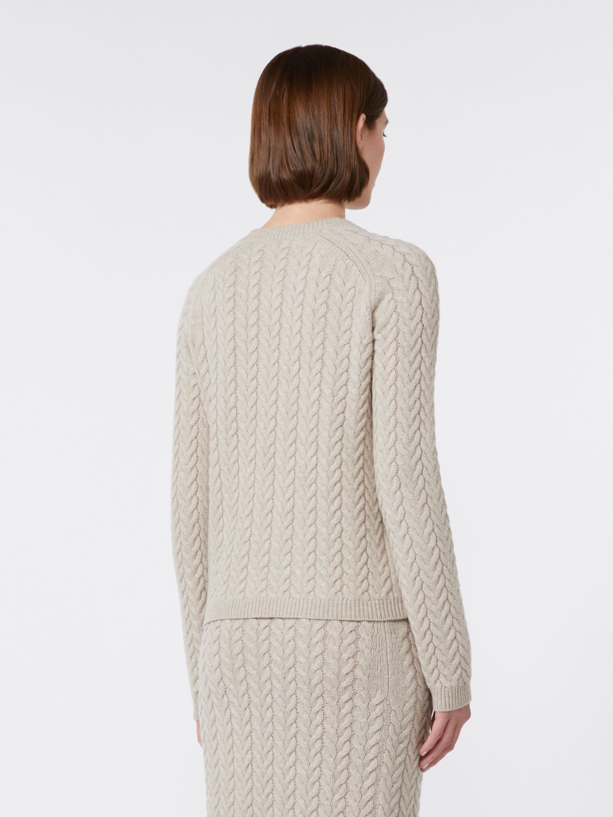 Wool and cashmere sweater - SAND - Max Mara - 3